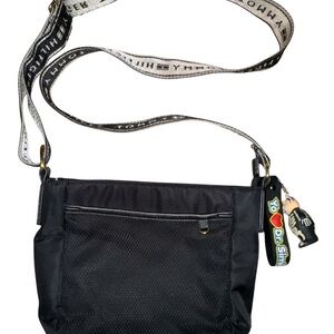 Tommy Hilfiger Nylon Crossbody Bag in Black #C